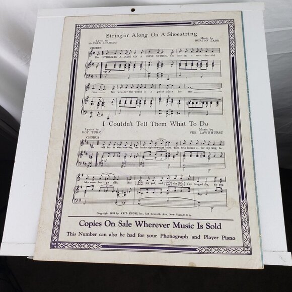 Sheet Music Lot of Four - Picture 7 of 9